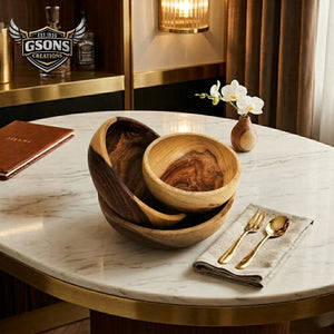 Wooden bowls Handmade from Premium Rosewood