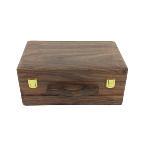 Handmade from premium rosewood keepsake box