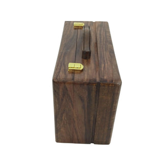Unique natural wood grain patterns storage box