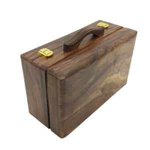 Solid wooden carry handle