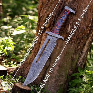 Hand Forged Damascus Steel Blade