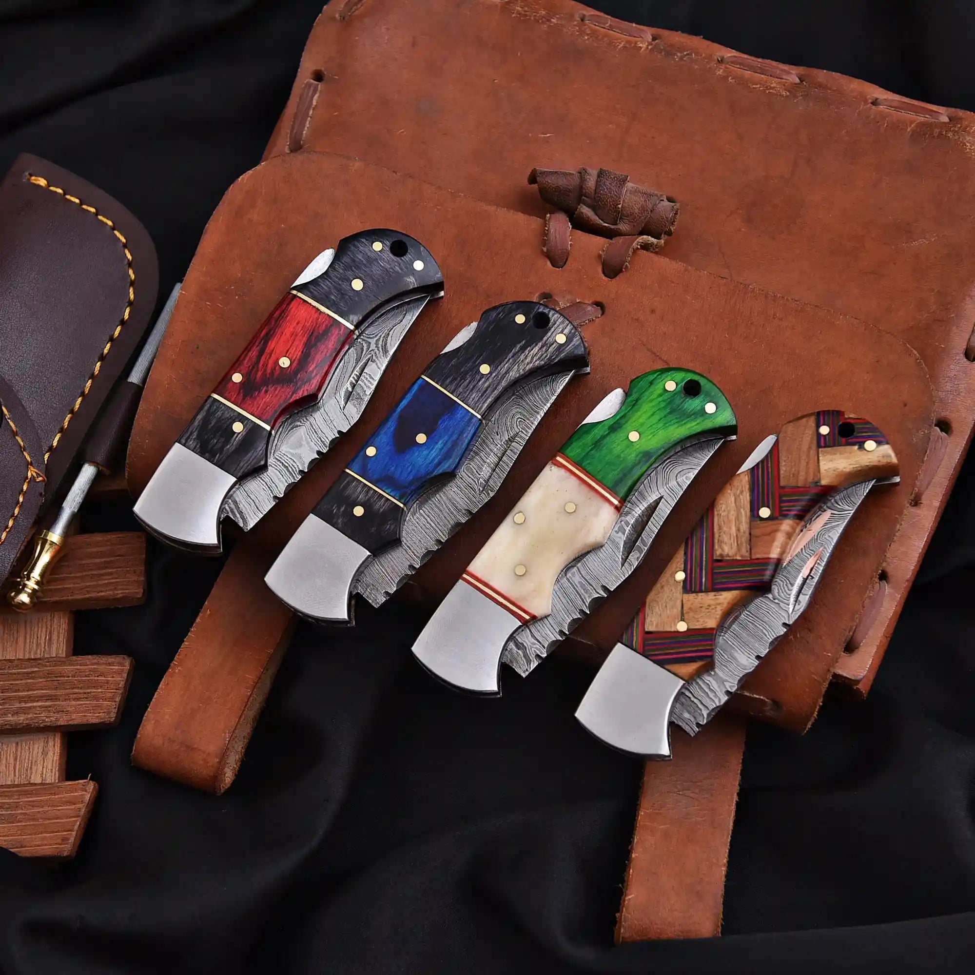 Premium pocket knife gift for him