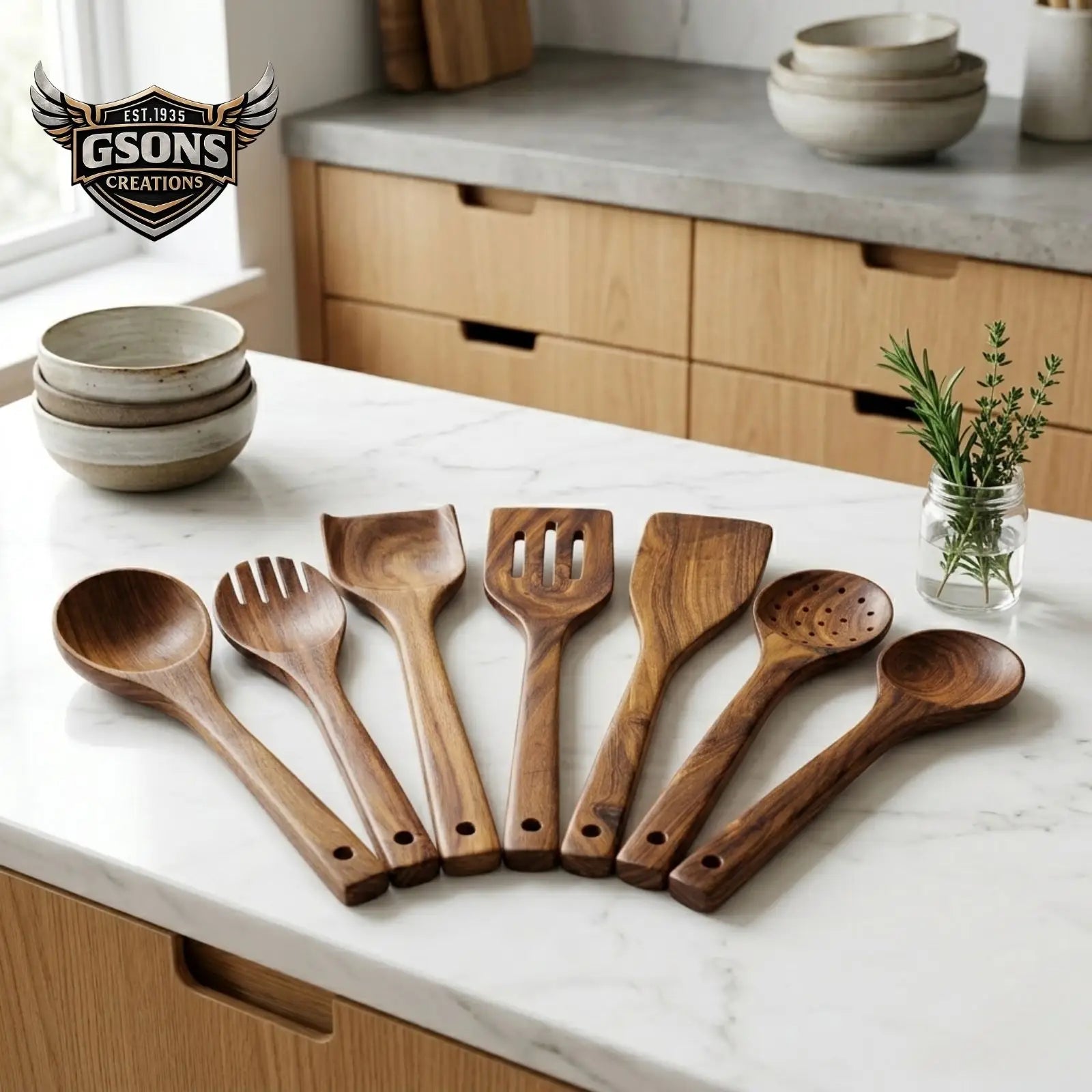 Wooden Kitchen Utensils