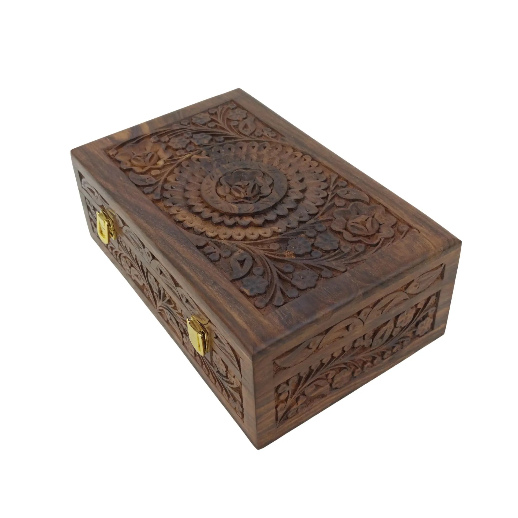 Decorative keepsake box for jewelry photos and family memories