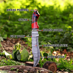 Premium fixed blade outdoor knife shipped from Canada
