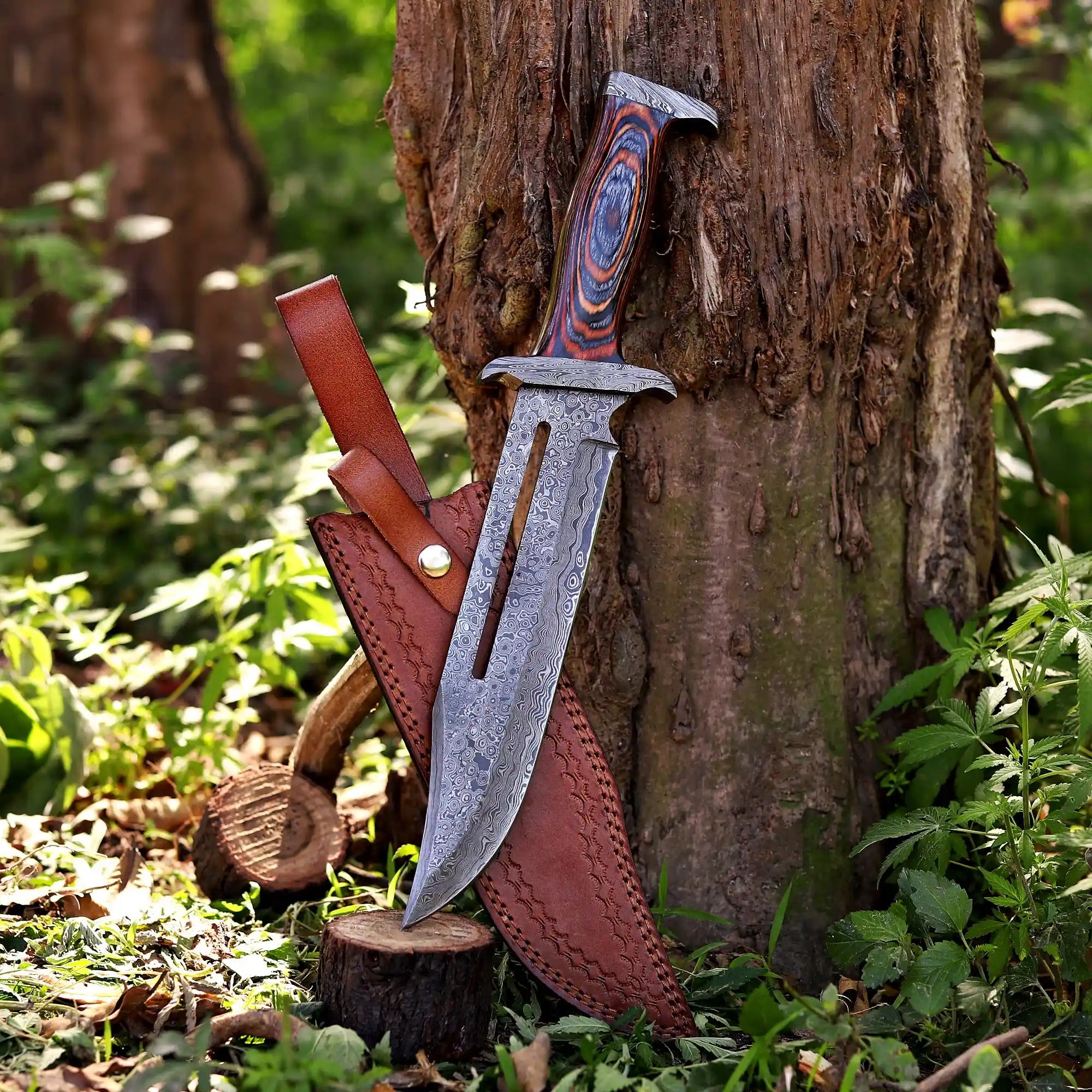 Handmade Rambo Hunting Knife