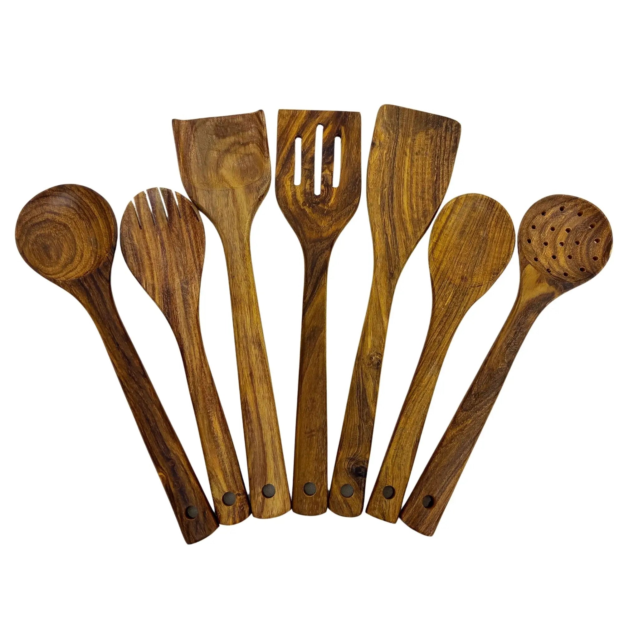 Premium handmade wooden cooking utensils for everyday use